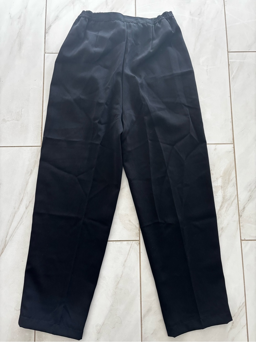 Sag Harbor Black Classic Dress Pants
